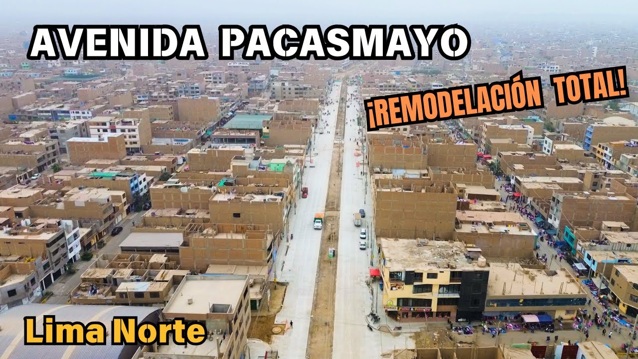 ¡Era solo una trocha! | Avenida Pacasmayo en obras de pavimentación total | Lima Norte | Perú 2025