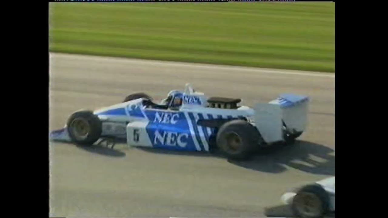 Thruxton - 1989 'Virgin Atlantic' British F3000 Rd.2 ( + Brands Rd.1 re-cap )