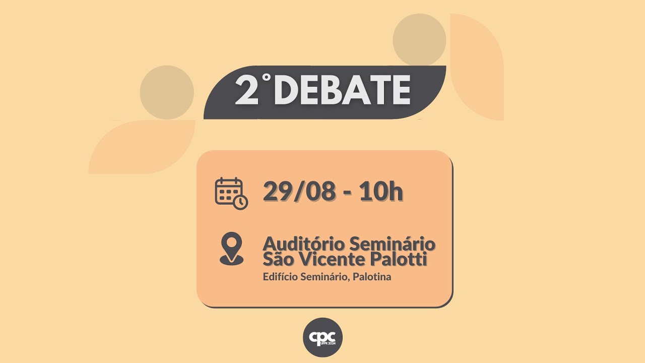 2º Debate entre candidatos e candidatas à Reitoria da UFPR