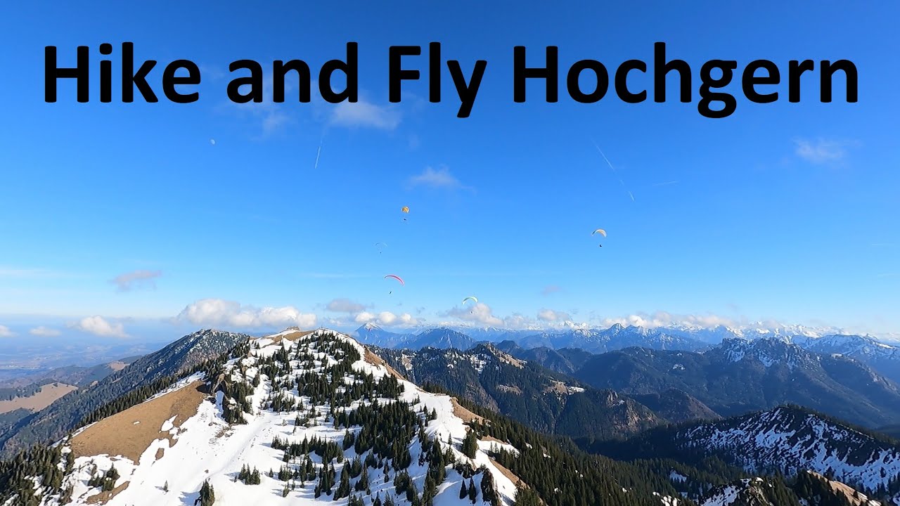 Hochgern Hike and Fly im Chiemgau
