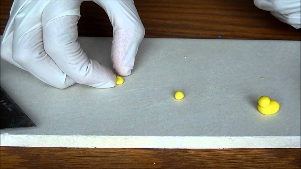 Tuto fimo : le canard dans sa mare