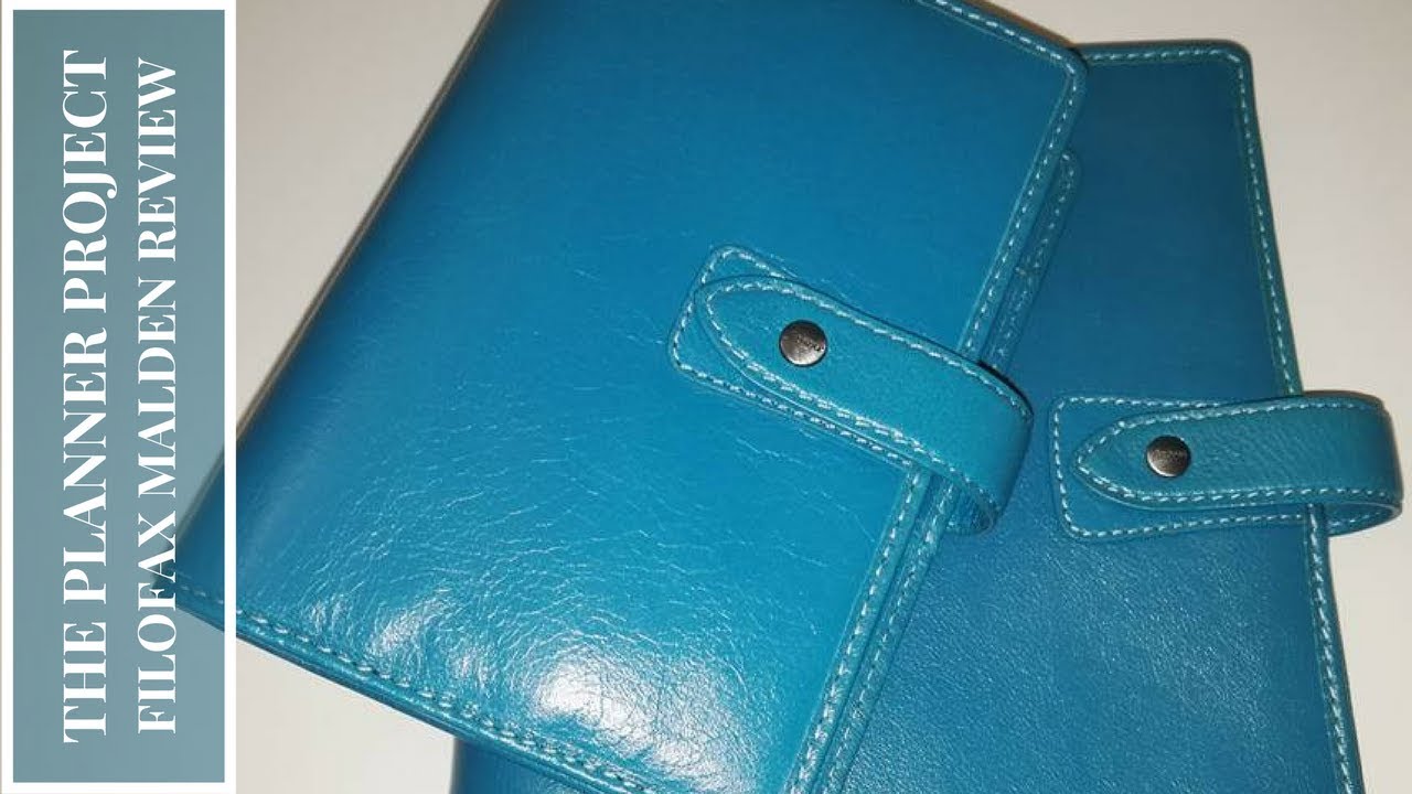 Filofax Malden Kingfisher in Personal - Review & Unboxing