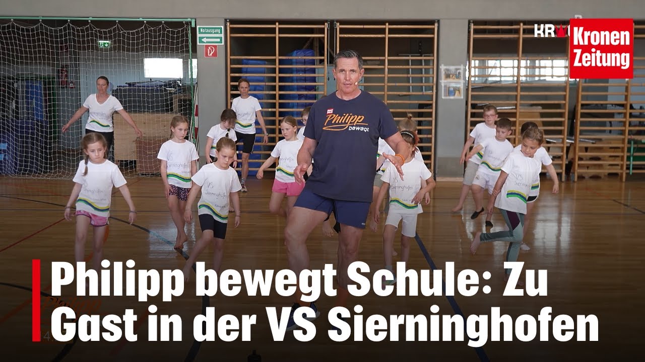 Philipp bewegt am Mittwoch, 11.6.: Zu Gast in der VS Sierninghofen