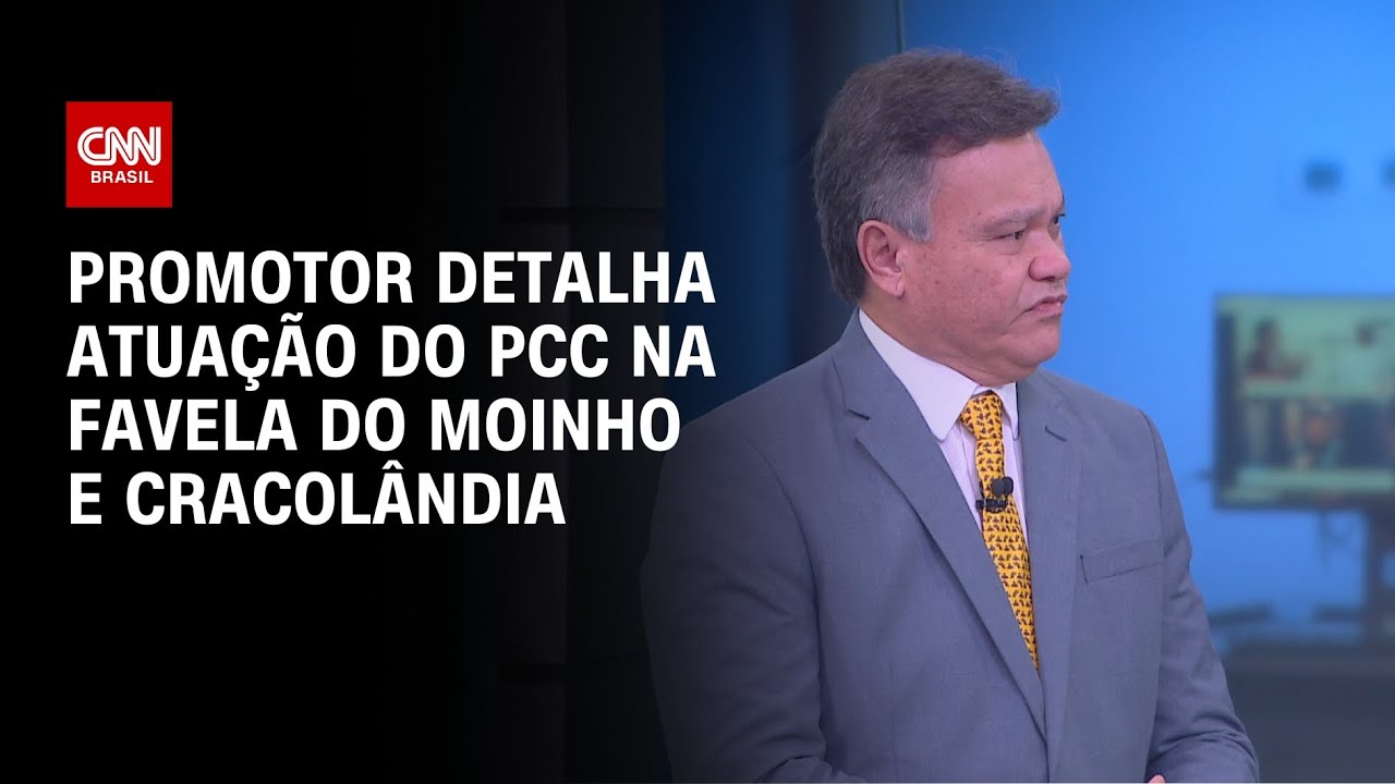 Lincoln Gakiya detalha atuação do PCC na Favela do Moinho e Cracolândia | LIVE CNN