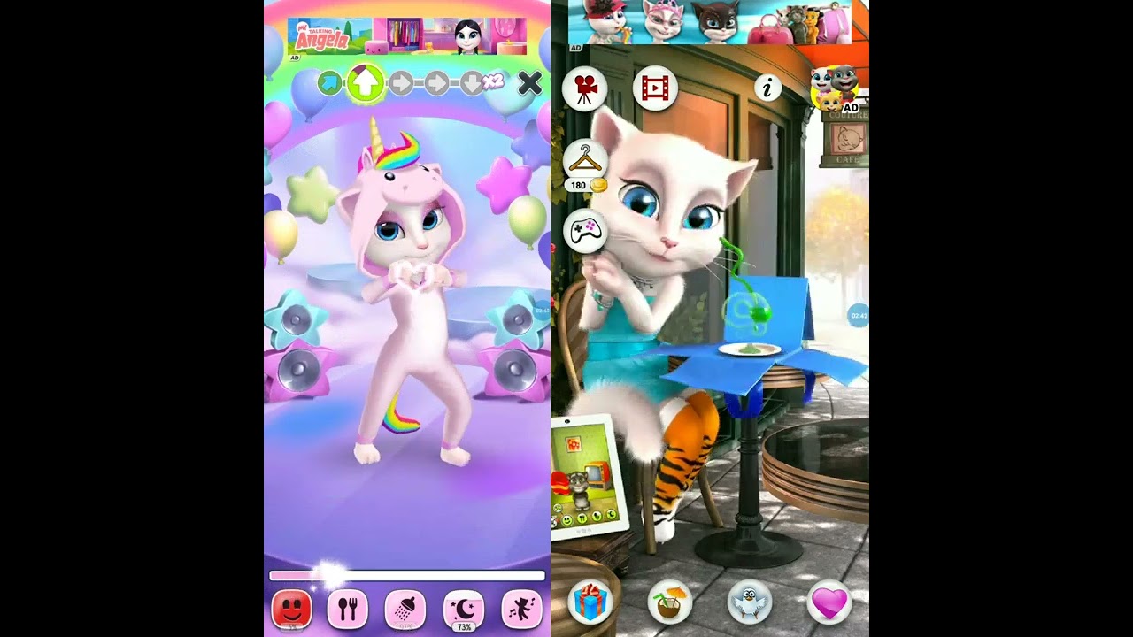 My Talking Angela vs Talking Angela (1)