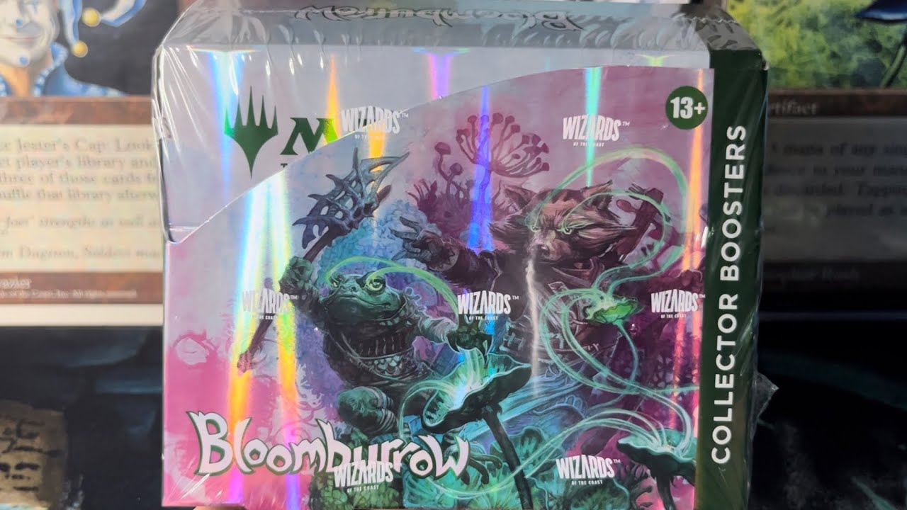 Raised Foil HIT!! Bloomburrow collector box opening.