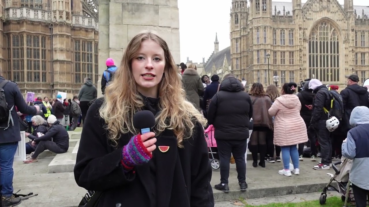 UK Women's March 2025 in London