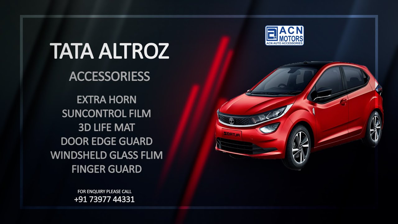 TATA | ALTROX | ACCESSORIES FITTING - MADURAI #tata #altroz #caraccessories