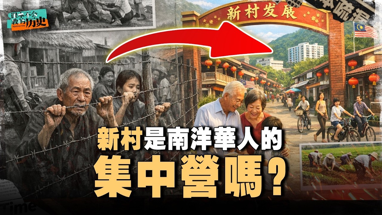 华人新村：现在的“温馨家园”，曾经的“牢笼监狱”【 #课本不会教的历史 EP44】