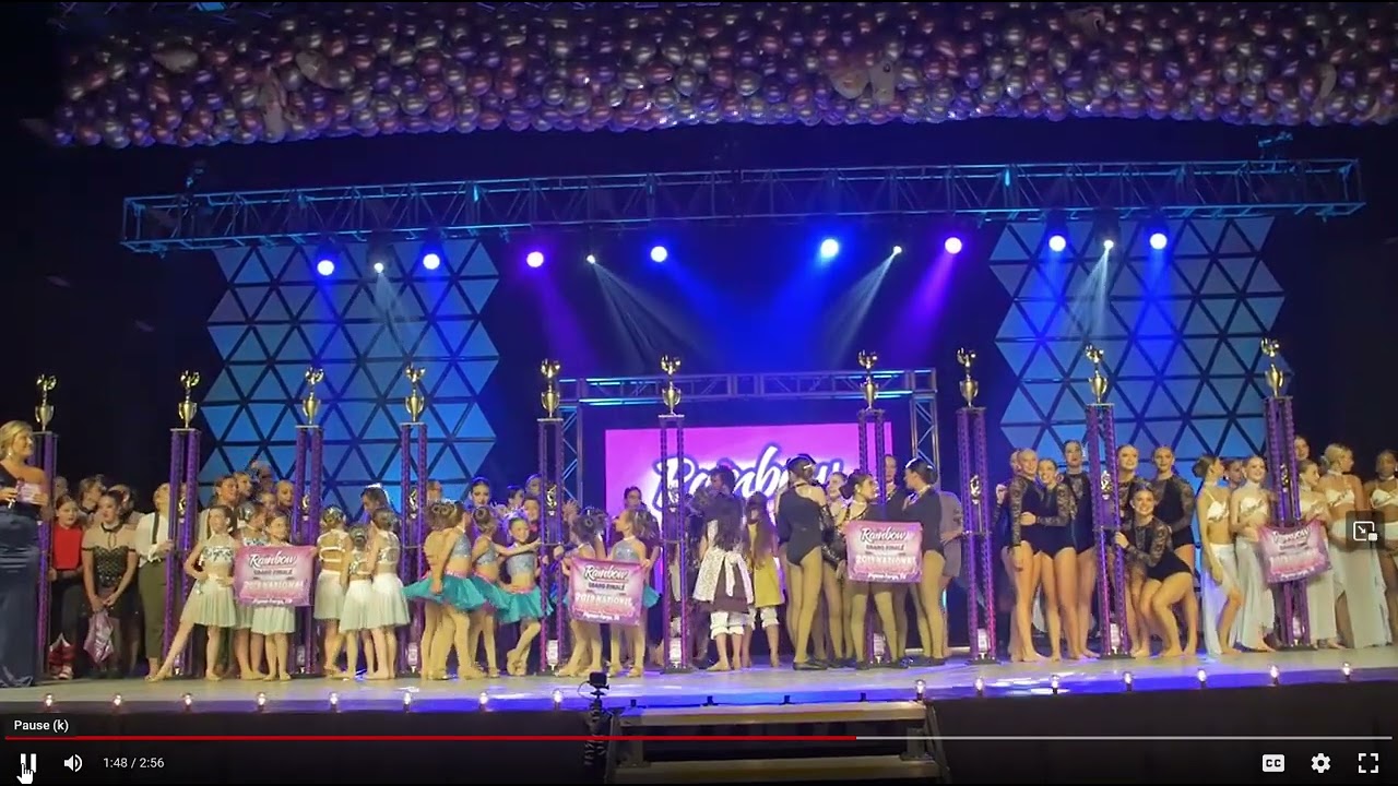 Balloon Training Institute Our 50 Foot Balloon Drop for Rainbow Dance Competitions 2019