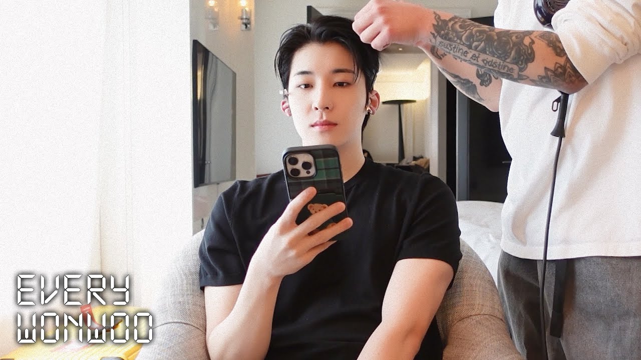 [EVERY WONWOO] 겨울 길 산책 | 잔잔한 음악을 깔아주세요 | 런던 브이로그