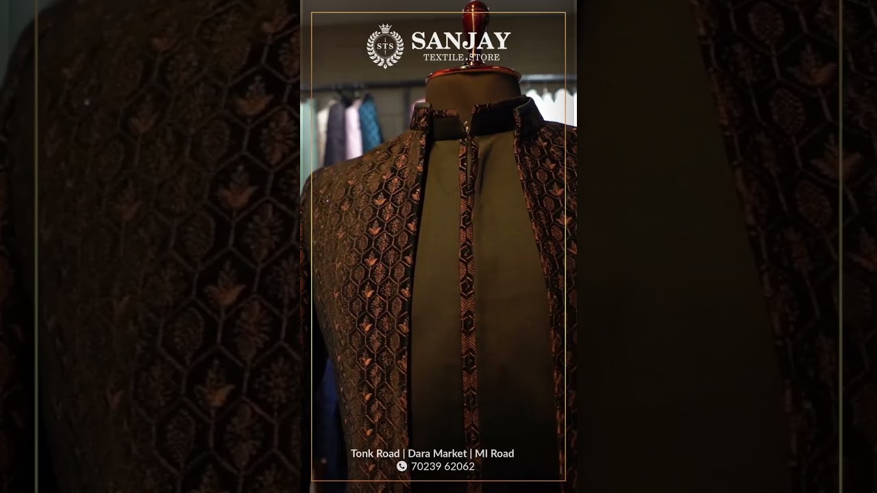 Wedding Wear Collection | Best Menswear Collection in Jaipur | Sanjay Textile Store