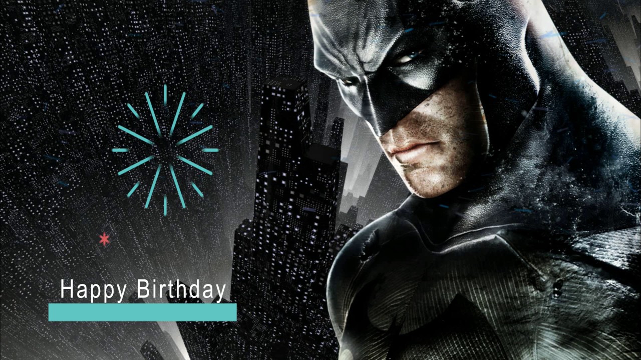 Batman Happy Birthday! ¡Feliz Cumpleaños!