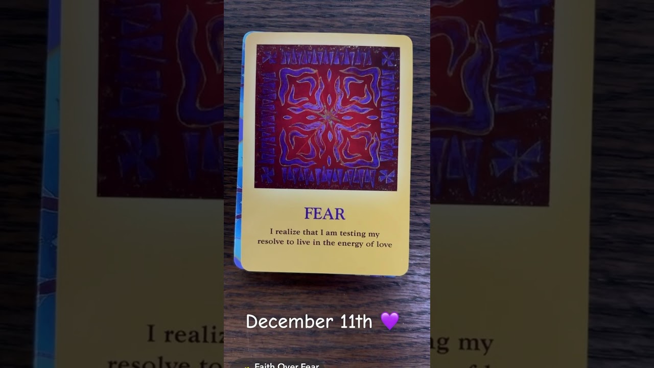12/11/24 card: fear