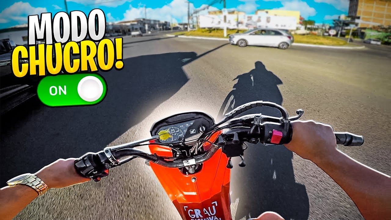 ASSIM QUE SE TOCA UMA POP 110i SEM FILTRO GARUPADO