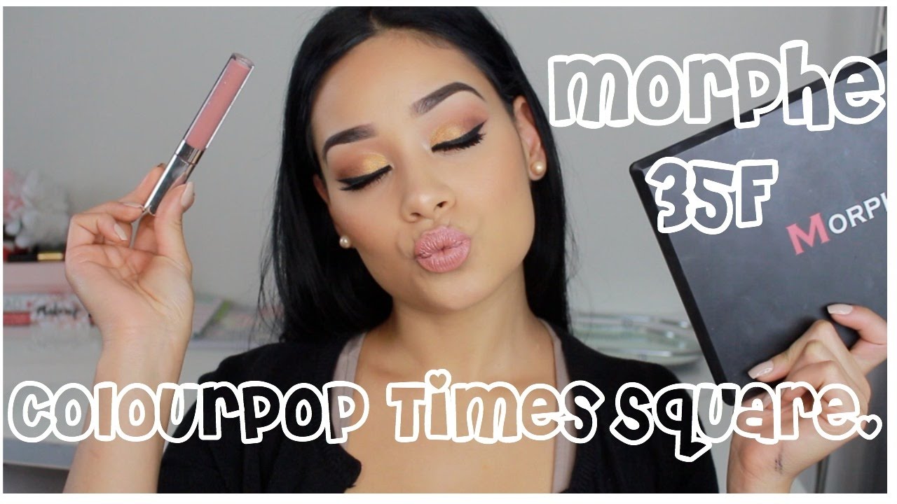 Morphe 35F + Colourpop Times Square