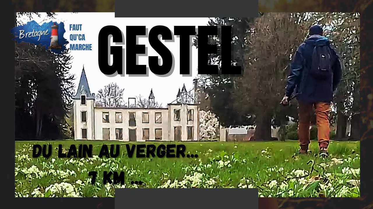 Randonnée en Morbihan. Gestel. Circuit du Domaine du Lain au verger. 7 Km. #randonnée #bretagne