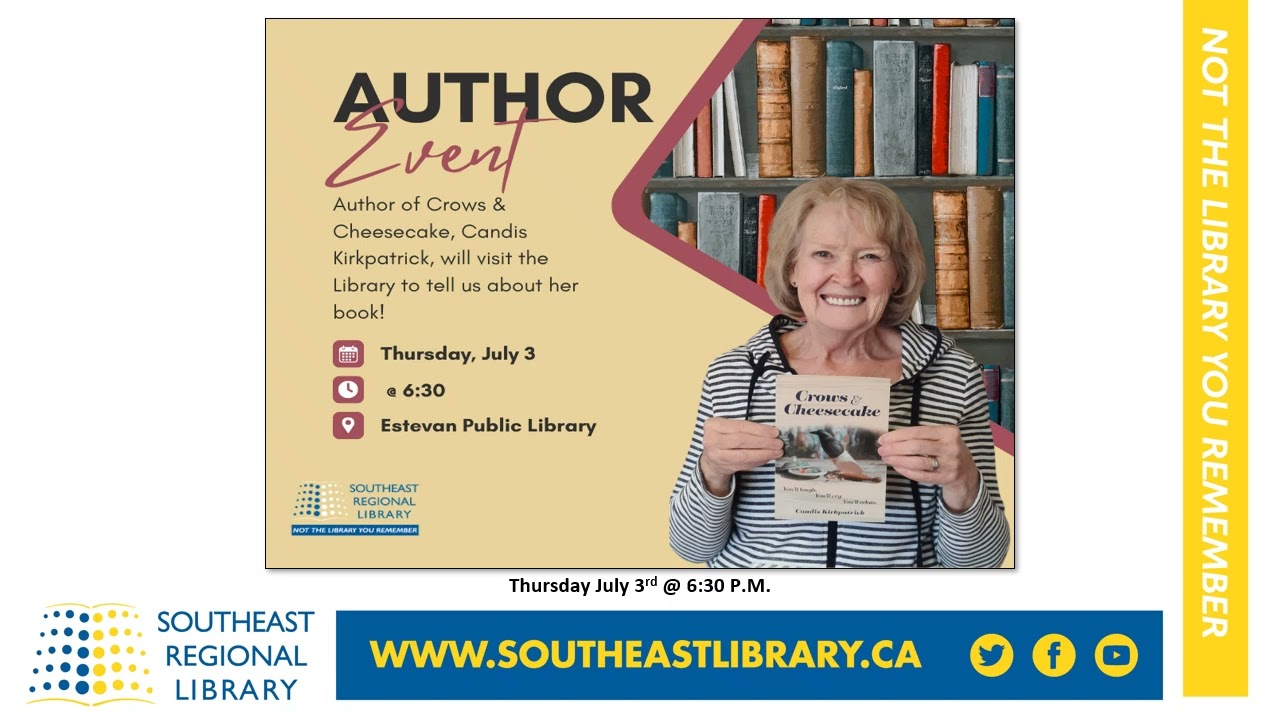 Estevan Public Library July 2025 Programs & Events Presentation