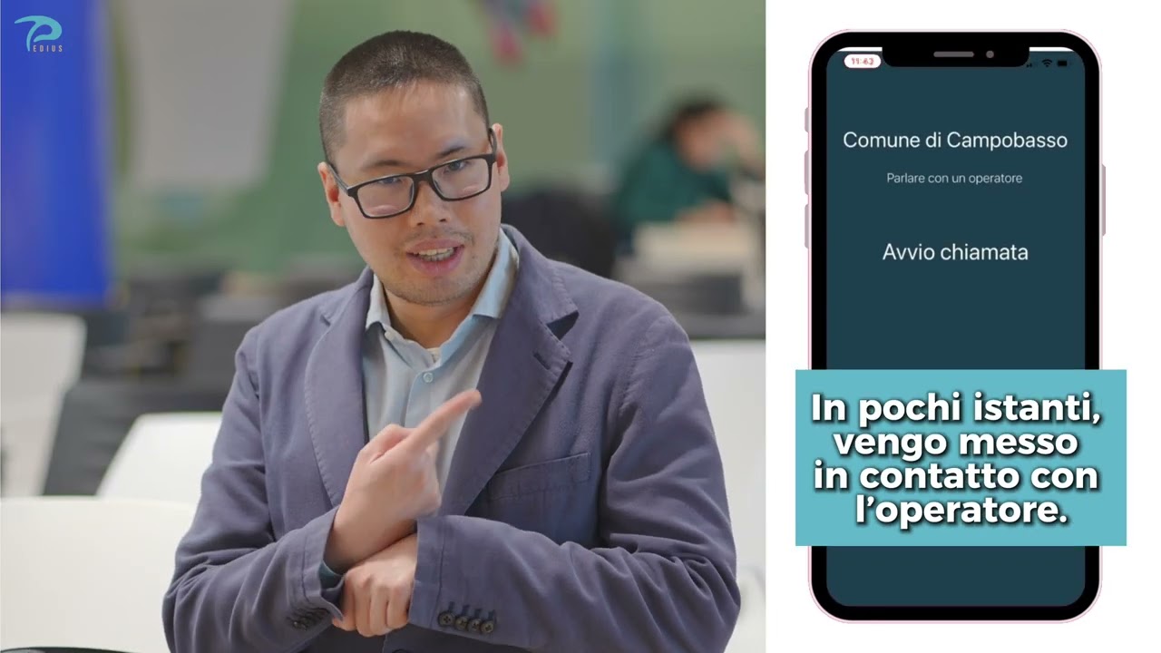 VideoPedius - Servizio telefonico per non udenti