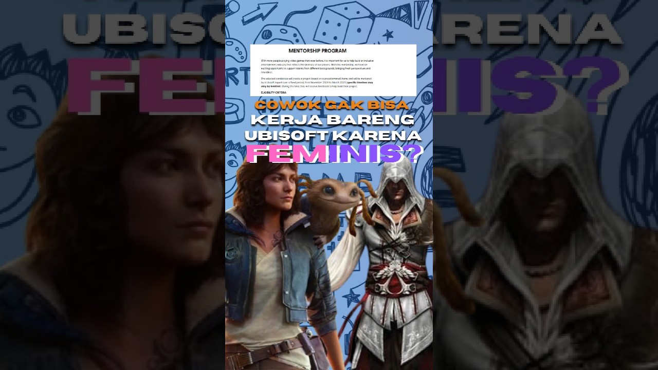 Cowo gak bisa kerja bareng ubisoft karena feminis? | #DaimTalk EPS 5