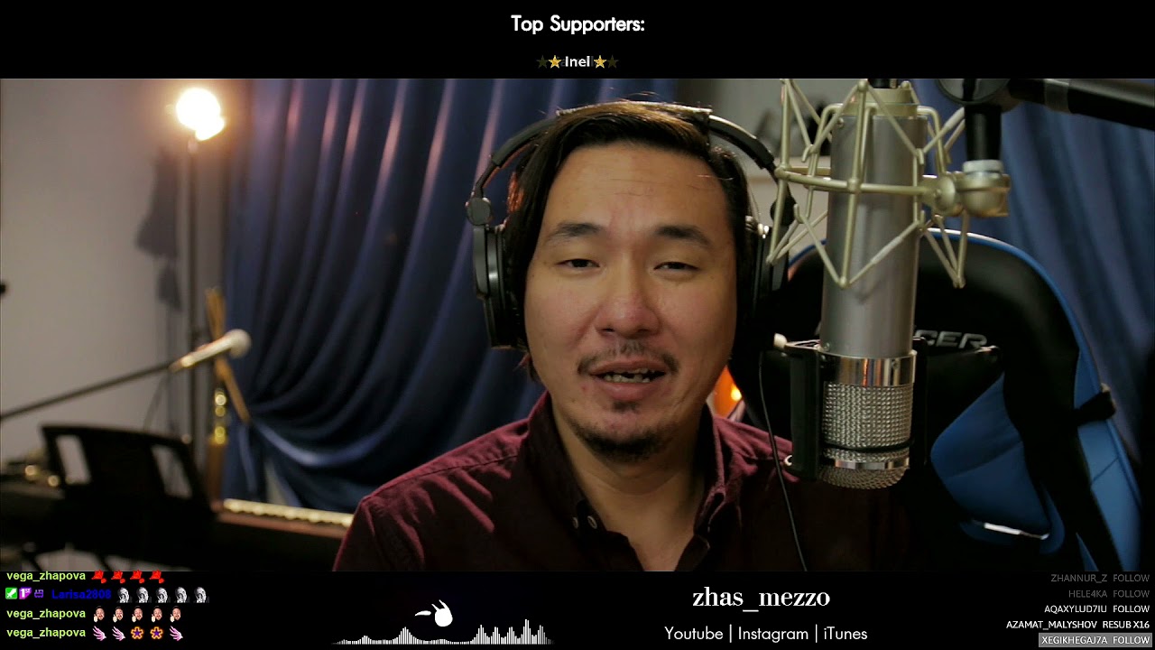 Zhasulan Sydykov - Parlami D´amore Mariu #twitch #stream