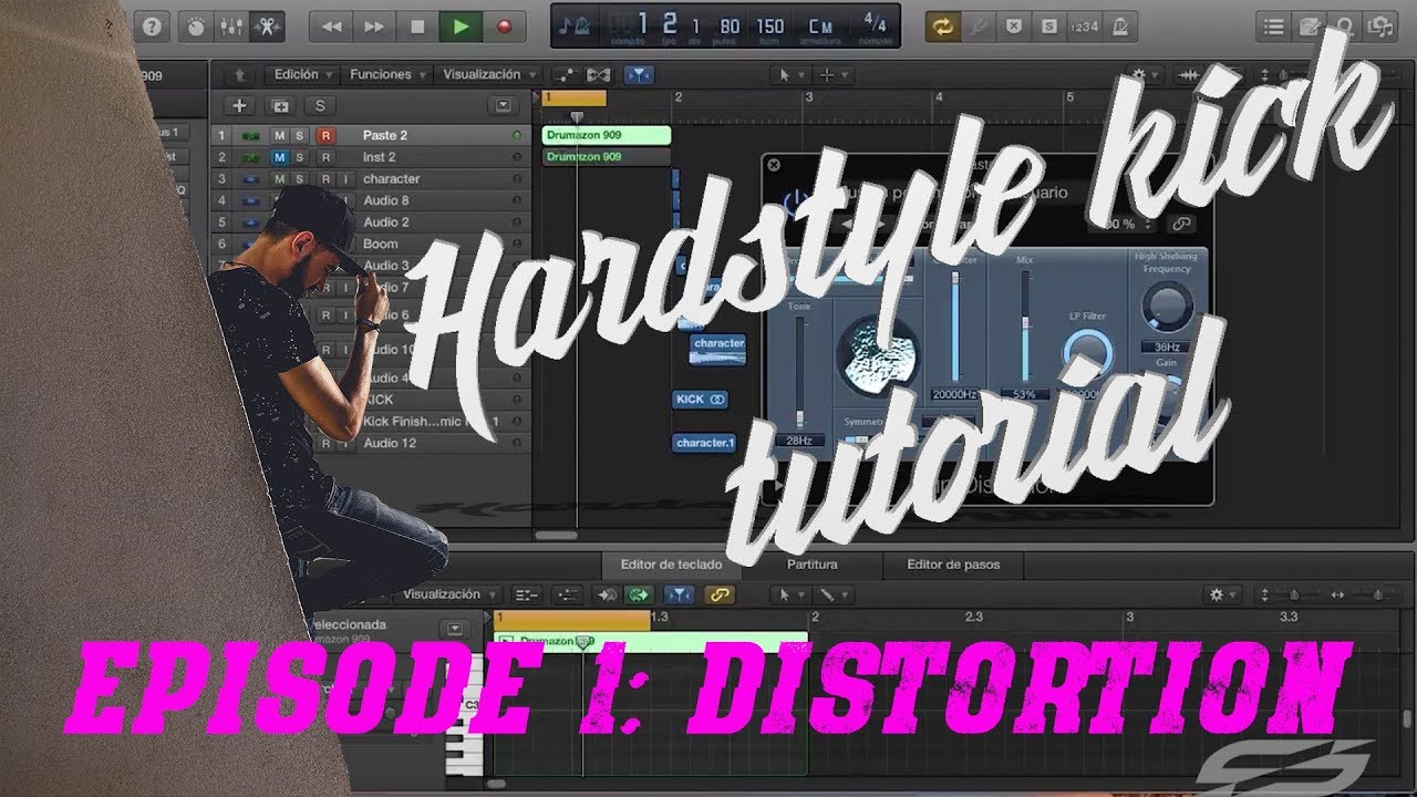 Hardstyle Kick Tutorial by Solstice Ep1: Let's Distort a 909!