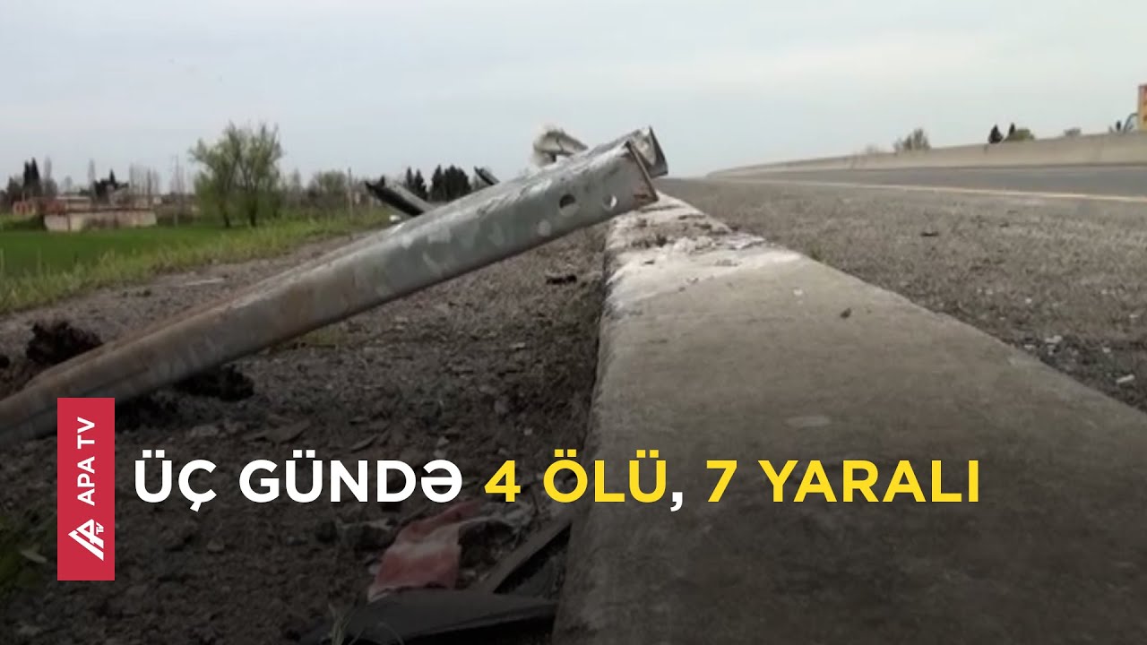 Masallıda sərnişin daşıma ilə məşğul olan şəxs qəza törədib - APA TV