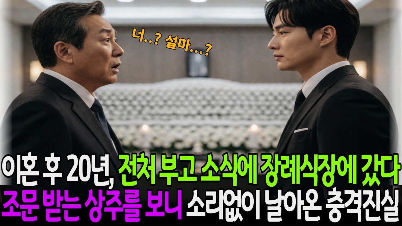 20년전 이혼의 진실? 전처가 숨긴 임신과 500억 유산 뒤에 숨겨진 충격적인 진실 #충격반전 #오디오북 #시니어사연 #반전사연 #사이다사연