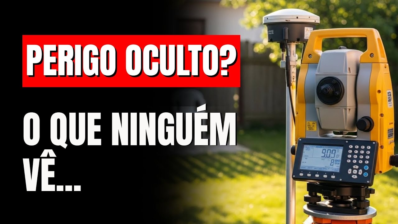 A Tecnologia SECRETA da Agrimensura Usada para Monitorar o Seu Quintal!