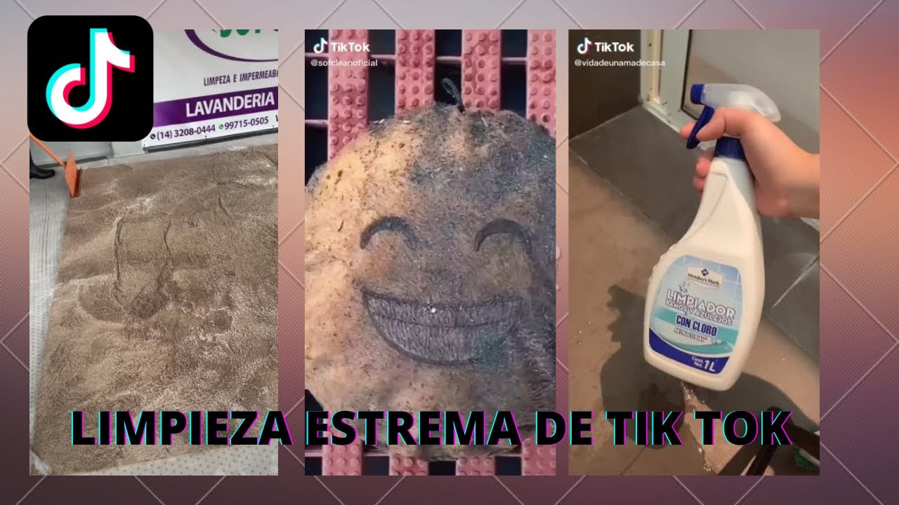 RECOPILACI&Oacute;N DE LIMPIEZA SATISFACTORIA DE TIK TOK