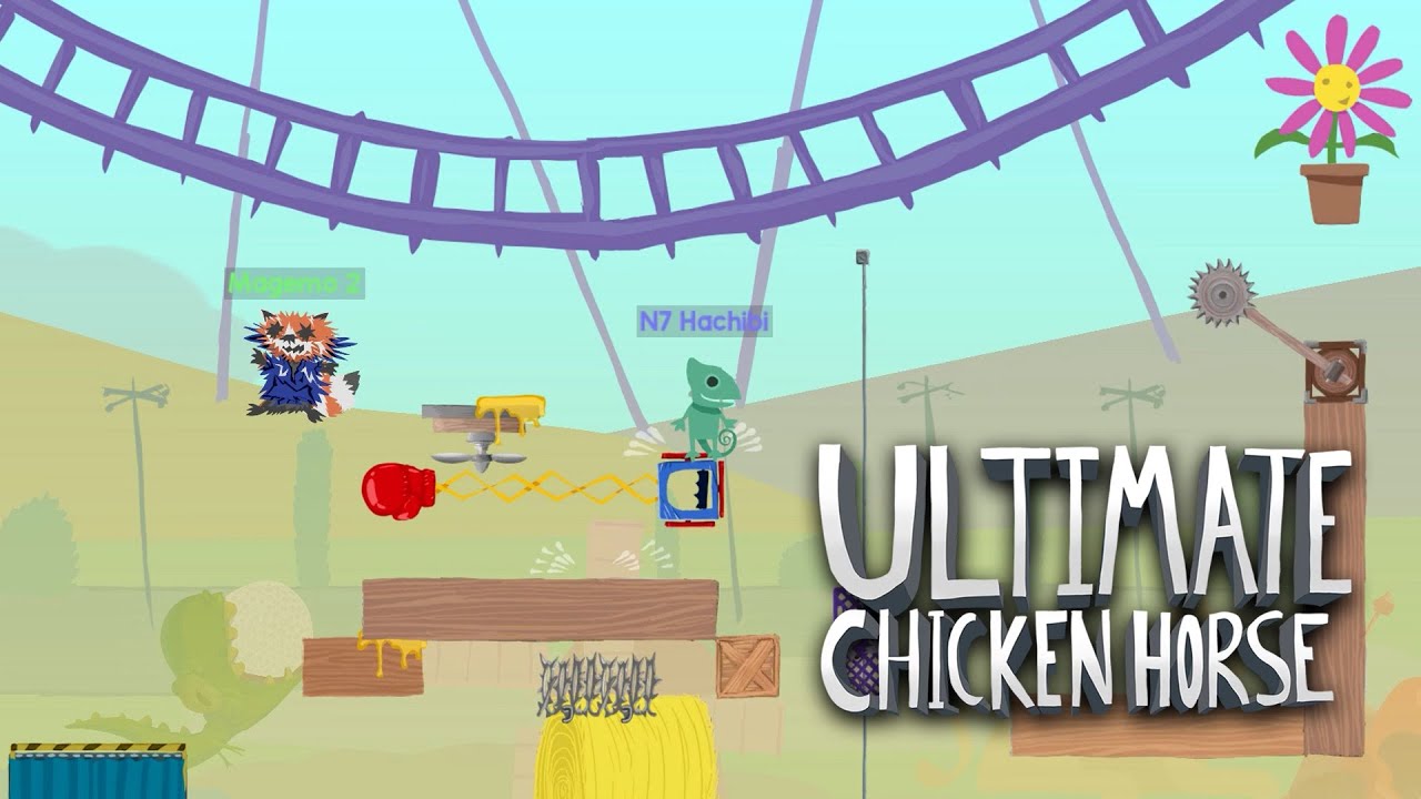 Ultimate Chicken Horse 3 : la folie des pièges