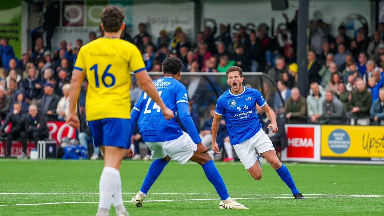 ZINDEREND SLOT in KAMPIOENSWEDSTRIJD tussen HOOGEVEEN en STAPHORST  | Onze Club | RTV Drenthe