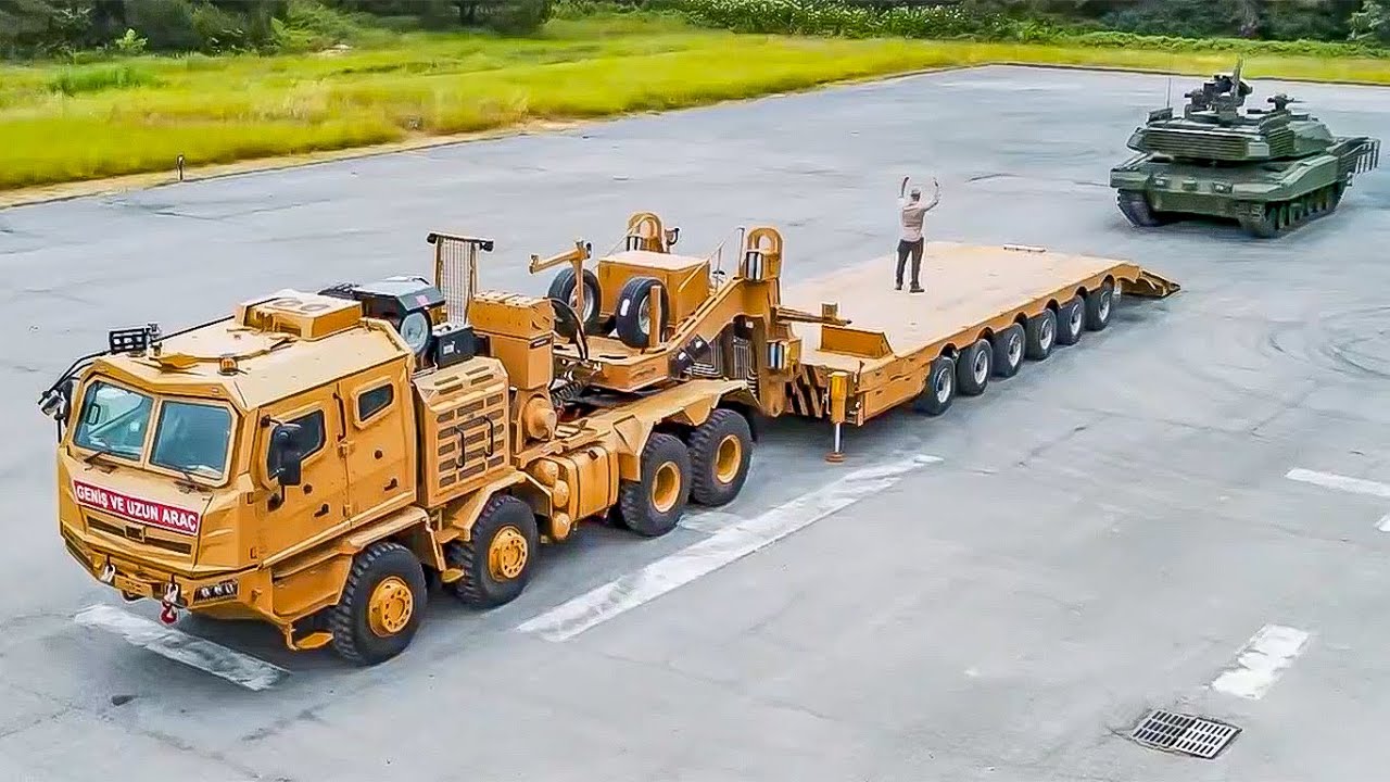 YENİ ALYAT TANKINI TAŞIYAN GÜÇ: YENİ ZEYBEK 8X8 TANK TAŞIYICI ARAÇ