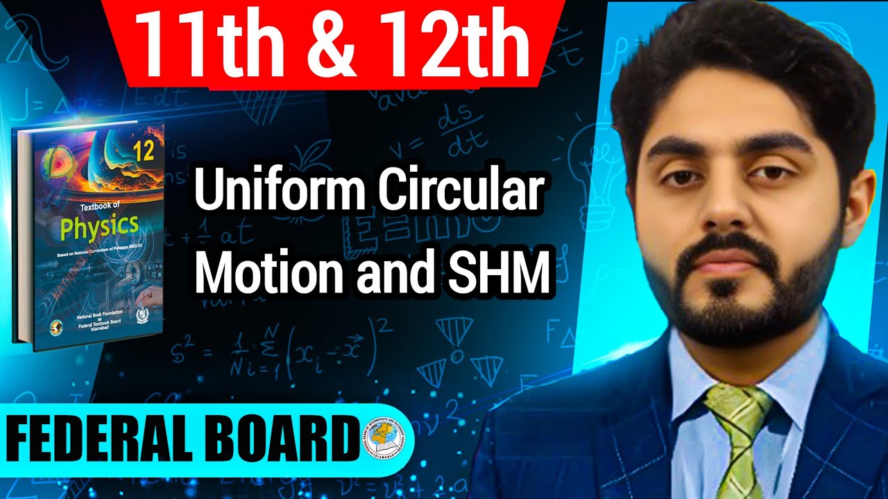 SHM and uniform circular motion class 11 | Uniform circular motion and SHM class 12 nbf