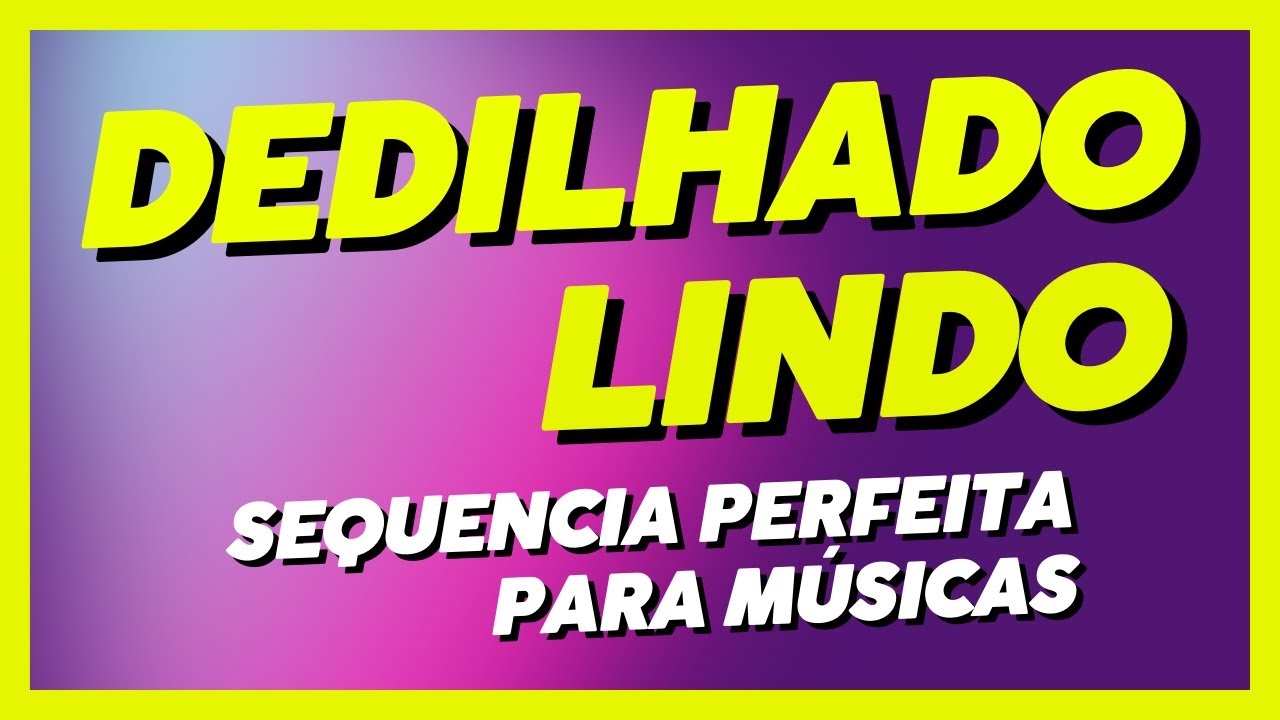 FAÇA LINDOS DEDILHADOS UTILIZANDO ESSA SEQUÊNCIA FÁCIL!!