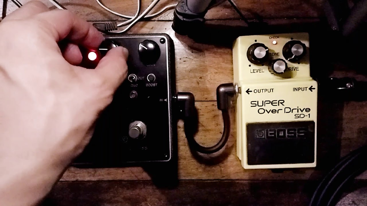 Tighten Mesa/Boogie Throttle Box EQ Part 1 - With SD-1