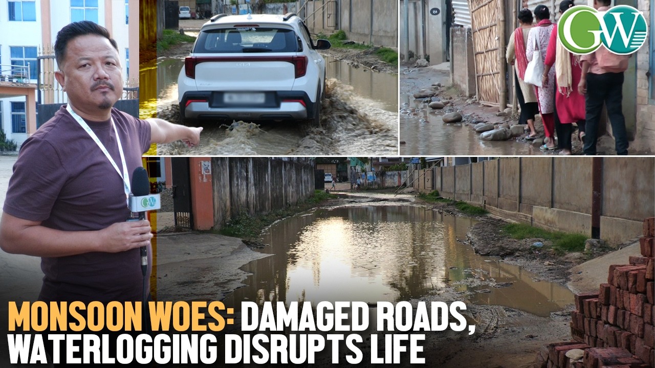 FIRST SPELL OF MONSOON RAIN TRIGGERS WATERLOGGING AT LANDMARK COLONY, DMP