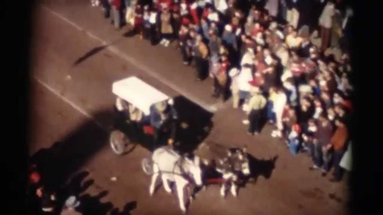 1955 Fat Stock Show Parade in Fort Worth Texas
