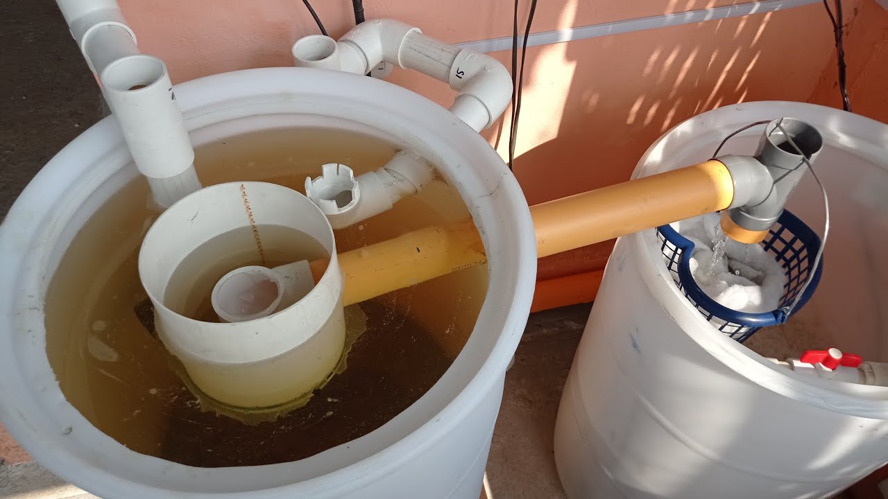 Sedimentador o Decantador de mis mojarras Terminado al 100%