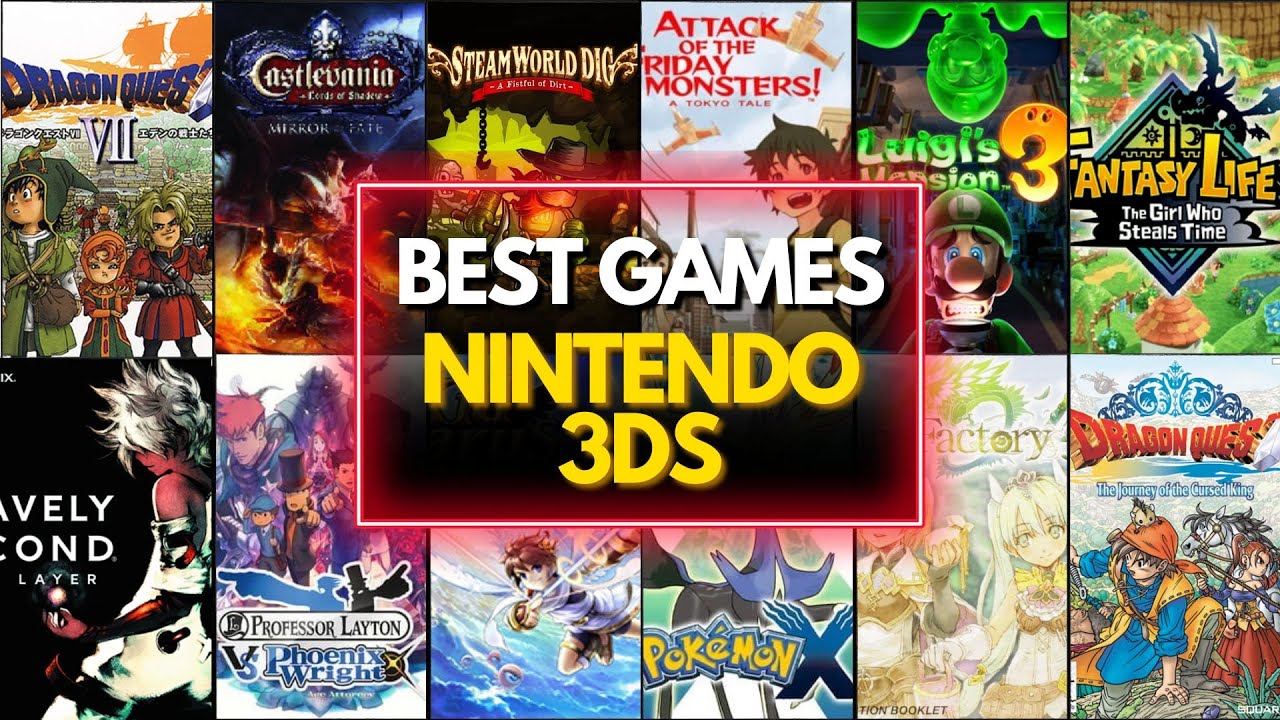 TOP 50 BEST NINTENDO 3DS GAMES OF ALL TIME (2025)