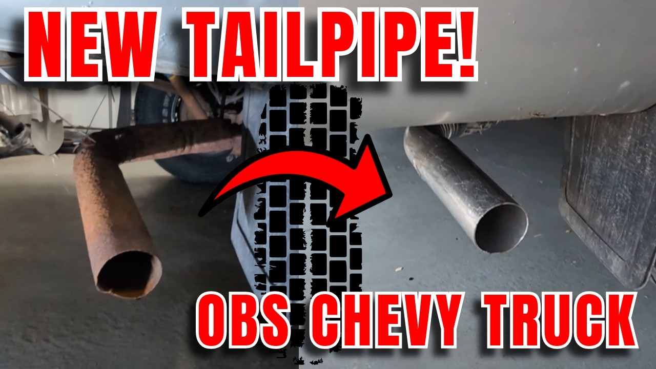 Tailpipe Replacement | 1994 Chevy K1500 (NO WELDING!)