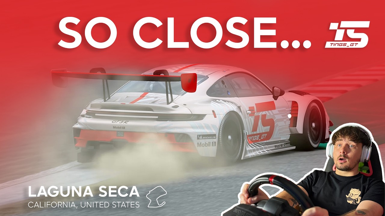I Almost Threw Away P1 at Laguna Seca… | GT7 Daily Race C