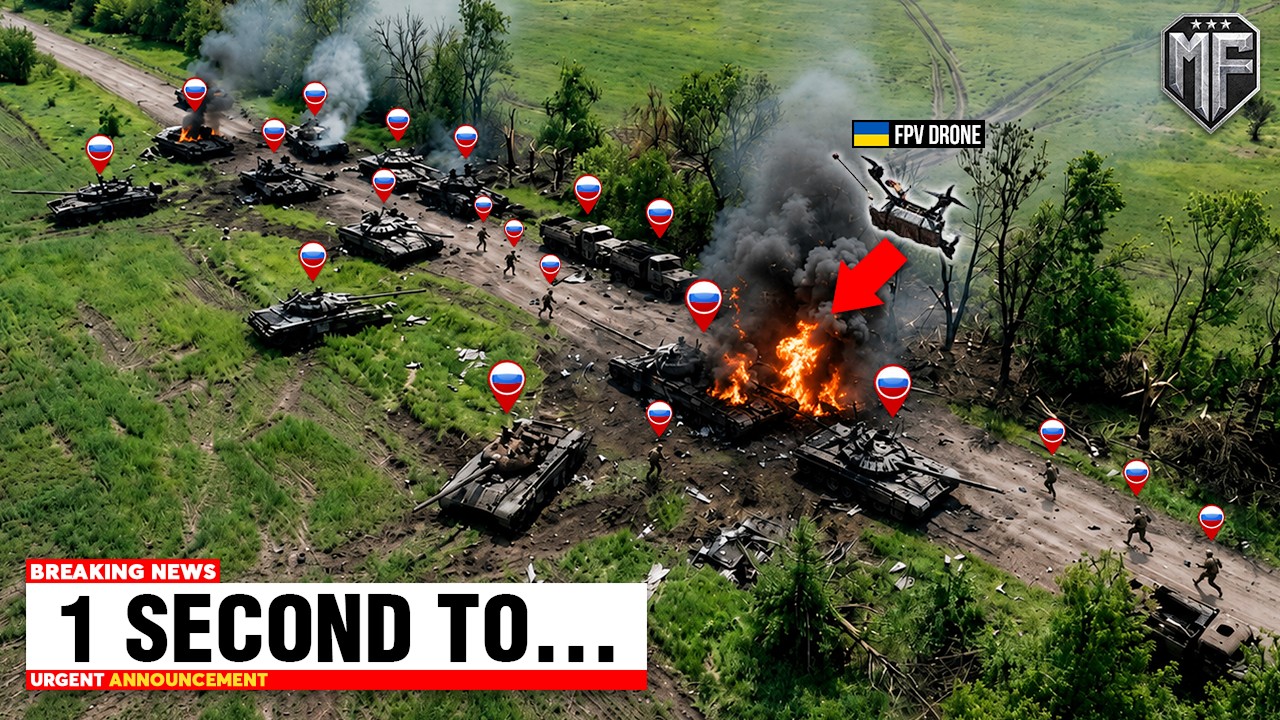 18 Russian Tanks Get Caught By Ukrainian Soldiers - Then THIS Happened...