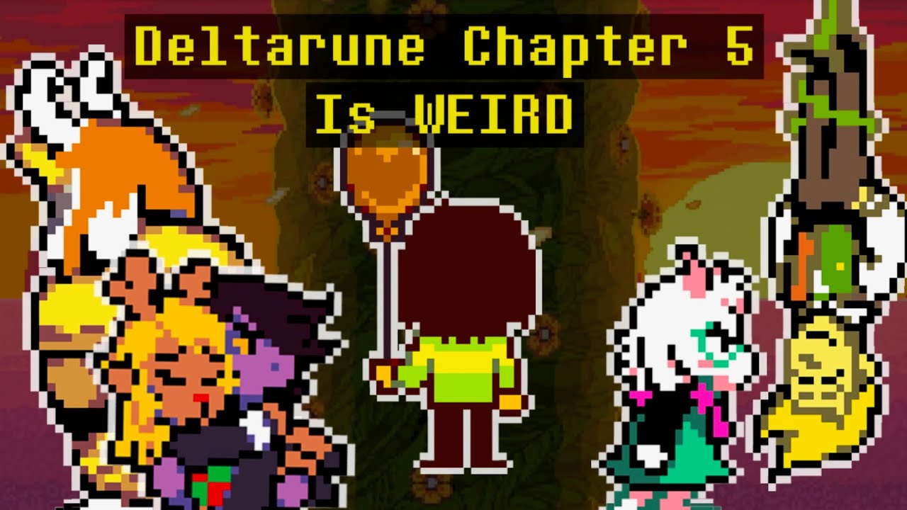 Обсуждаем Deltarune Chapter 5 (Первые впечатления + теории)