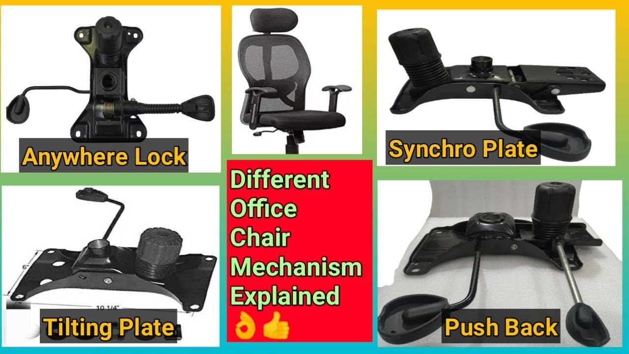 Office Chair Plate Types Decoded! 🛠️ Exploring Types, Mechanisms & Tilt/Recline Features