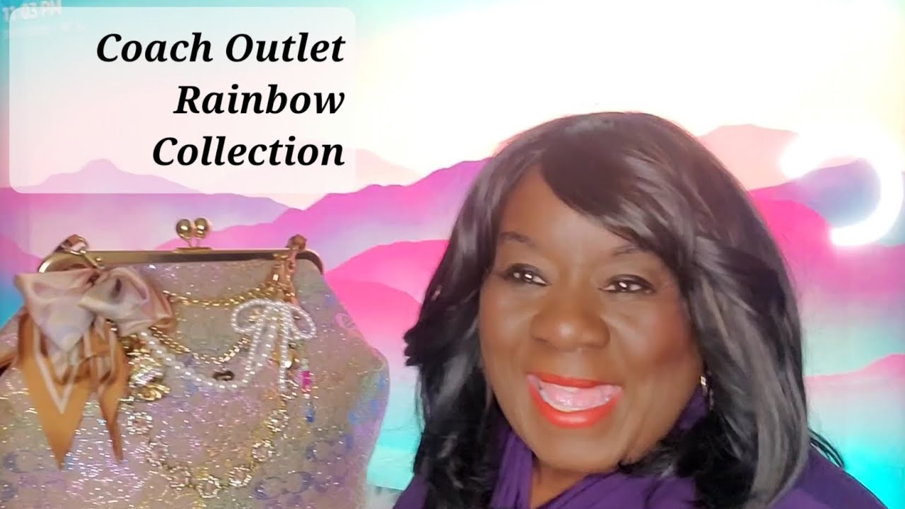 Coach Outlet Rainbow Collection - What I Purchased 🌈✨️🌈 ✨️