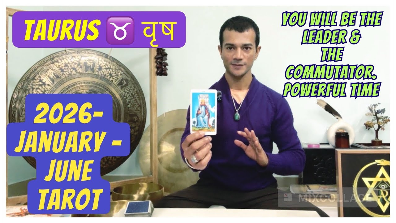 Taurus ♉️ वृष राशि | 2026- january to june tarot | know what to do for career and new love ❤️ 