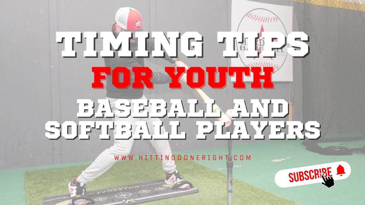 Timing Tips For Youth Baseball and Softball Players 💢 Baseball Hitting Tutorial