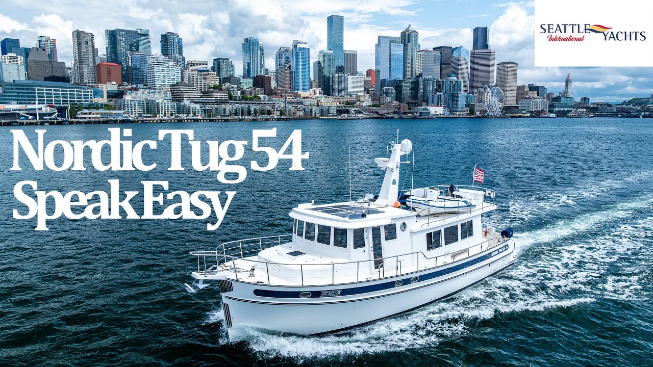 САМЫЙ БОЛЬШОЙ Nordic Tug из когда-либо созданных. NT54 РЕДКИЙ 1 из 11