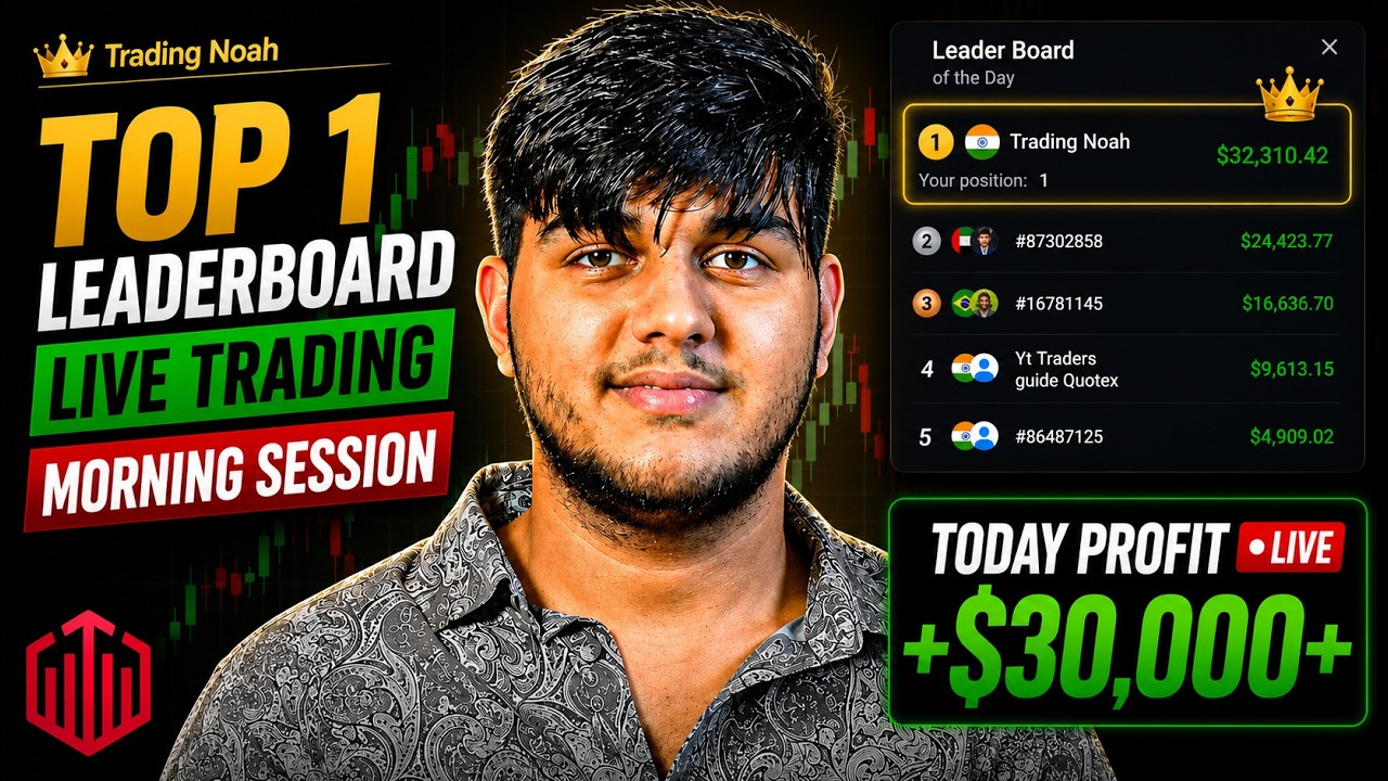🔴 TOP - 1 Rank Leaderboard  | 📊 Binary & Forex | 💰 Quotex Live Trading | 🚀 Trading Noah